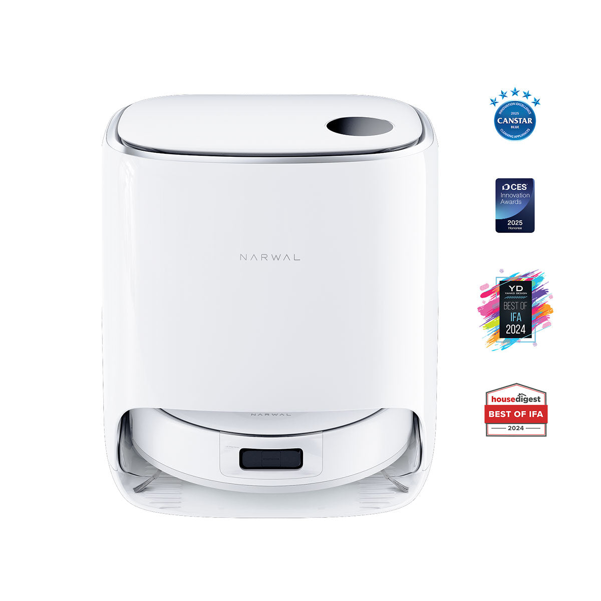 Smart Robot Vacuum & Mop | Narwal Freo X Ultra 8200 Pa with Self-Empty & AI DirtSense (White)