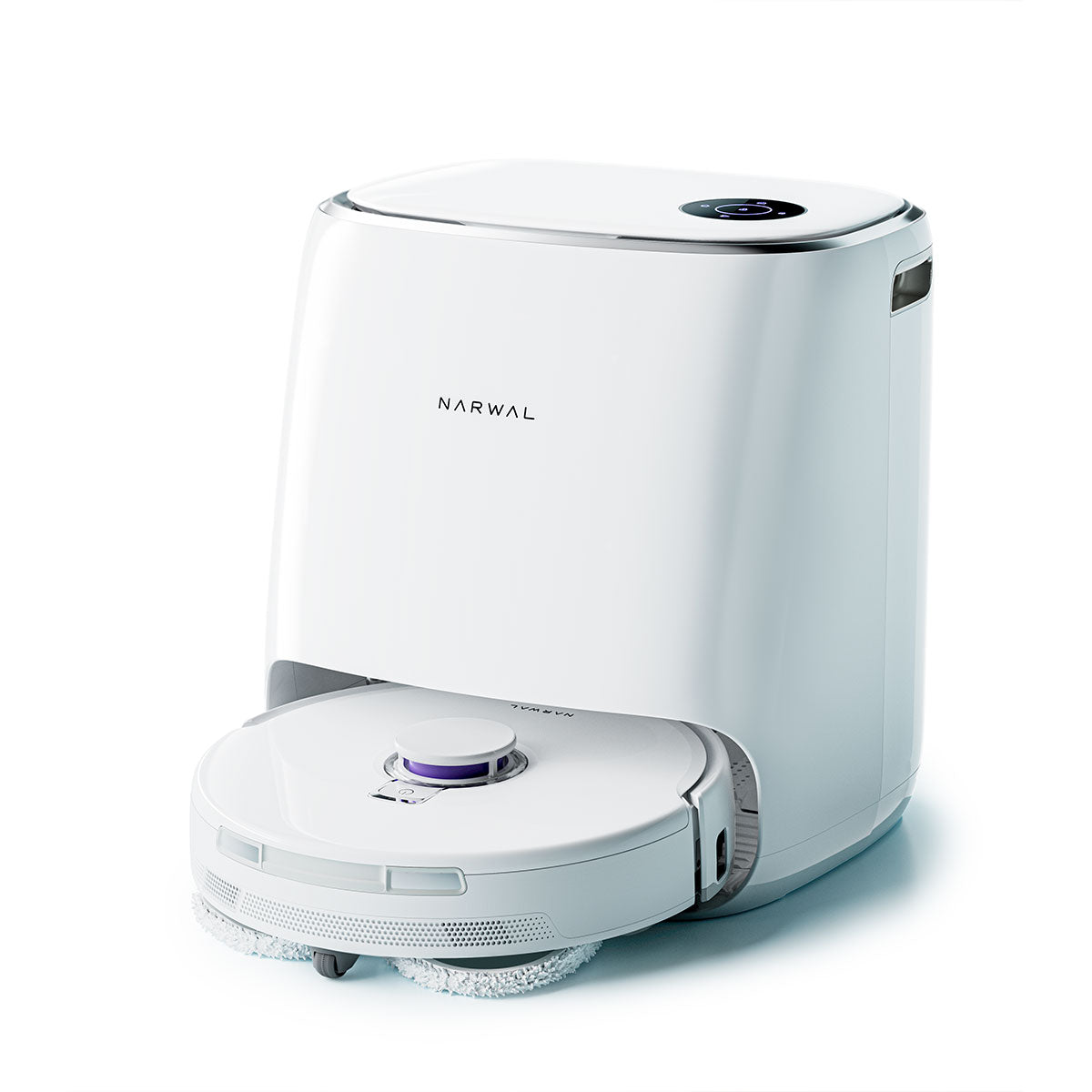 Smart Robot Vacuum & Mop | Narwal Freo X Ultra 8200 Pa with Self-Empty & AI DirtSense (White)