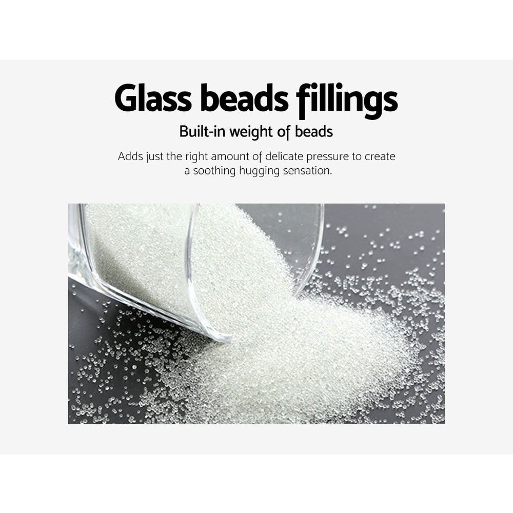 Smart Weighted Blanket 7kg | Giselle Bedding (Light Grey)