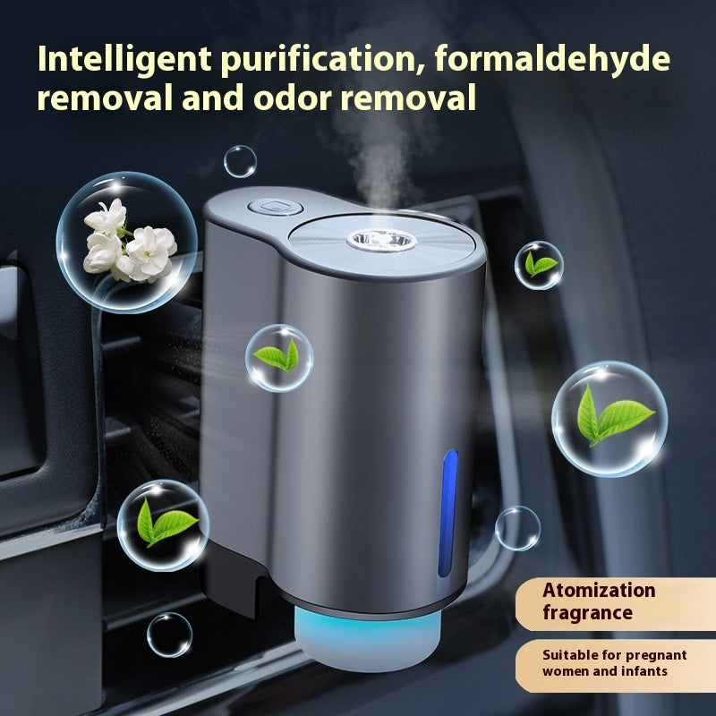 Smart USB Car Aerosol Dispenser | Rechargeable Car Deodorant Diffuser