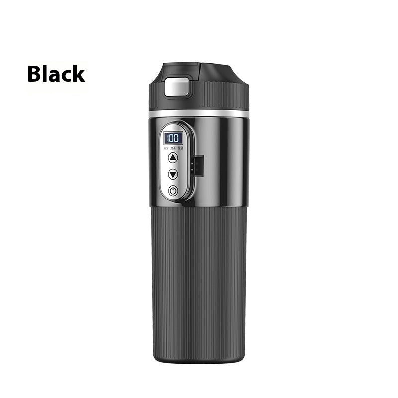 Smart Car Boiling Travel Mug | Portable Self-Heating Vacuum Cup